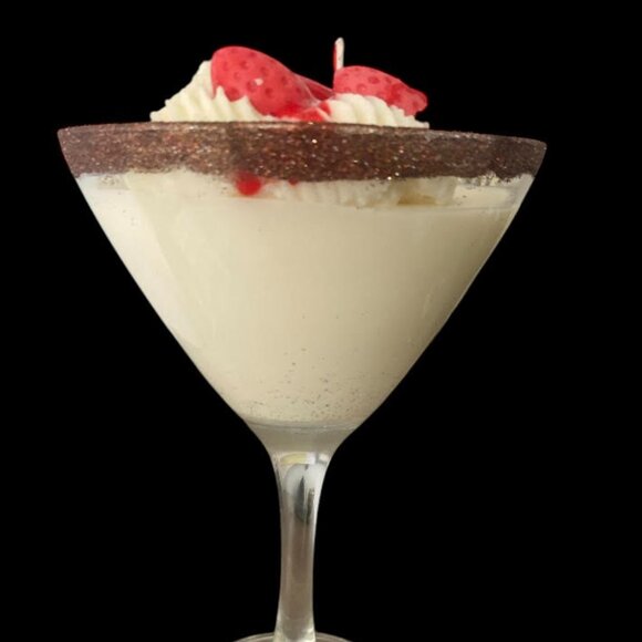 Hand Crafted Other - Hand Crafted Chocolate & Raspberry Martini Candle